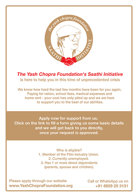 Yash Chopra Saathi Initiatve 