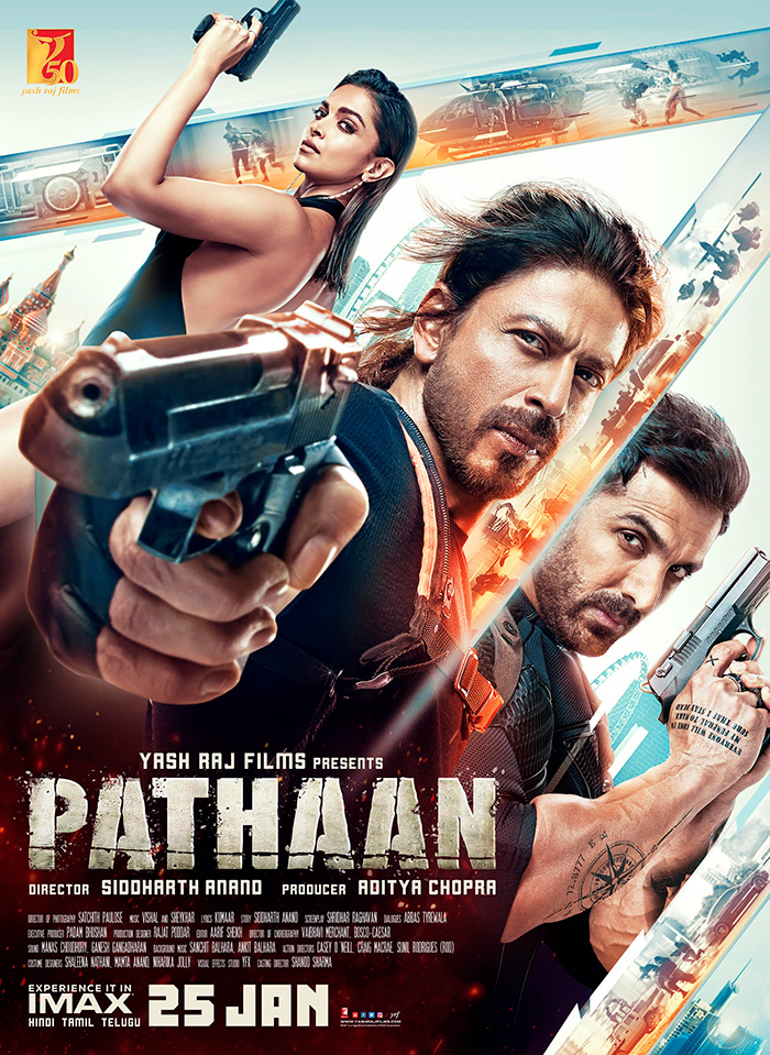 Pathaan New Poster : SRK, Deepika & John Promise To Give Audiences The ...